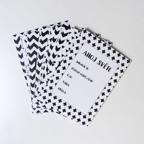 Milníkové kartičky pro miminko (35 ks) - Nordic (Unisex)