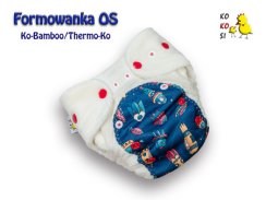 Kokosi kalhotková plena One Size Thermo - Rakety