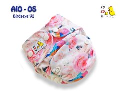 Kokosi AIO One size Birdseye - Rosarium