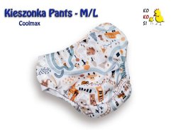 Kokosi kapsová plenka natahovací Pants, velikost M/L - Město