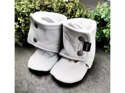 Vysoké capáčky s microfleesem - Mouse 9-12M