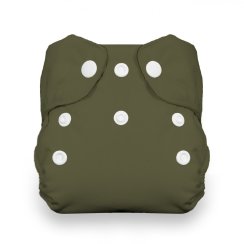 Thirsties Newborn AIO na PAT - Olive