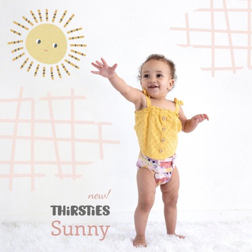 Thirsties Duo Wrap na SZ, size 1 - Sunny