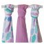 Dětské bambusové pleny XKKO BMB 70x70cm - Heaven for boys MIX 3Ks