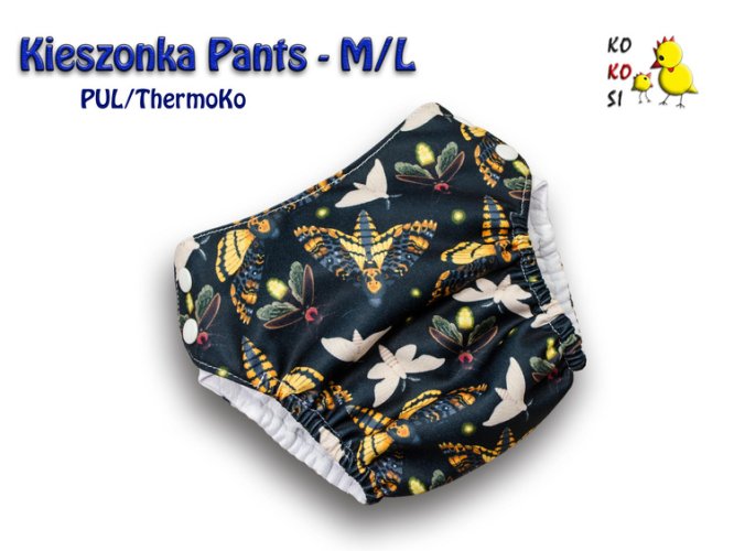 Kokosi kapsová plenka natahovací Pants, velikost M/L - Můry