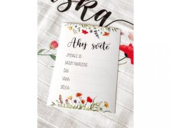 Milníkové kartičky pro miminko (35 ks) - Meadow (Unisex)