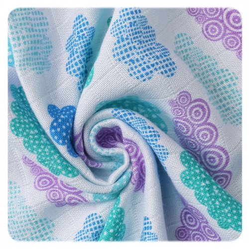 Dětské bambusové pleny XKKO BMB 70x70cm - Heaven for boys MIX 3Ks