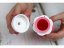 Domky plnitelná silikonová kapsička na jídlo - Růžová 180 ml