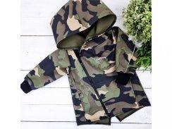 Kulišárny softshellová bunda Army