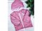Šusťáková bunda s microfleesem - Baby Pink