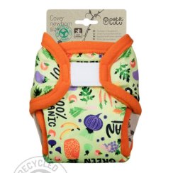 Petit Lulu novorozenecké svrchní kalhotky - Go green
