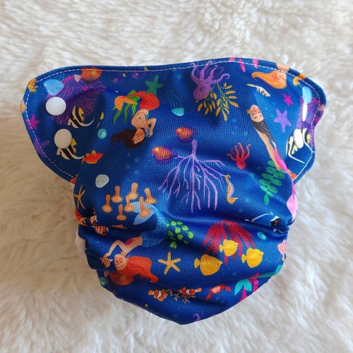 Jooppi kapsová plena Pants Coolmax - Mořská víla Ariela