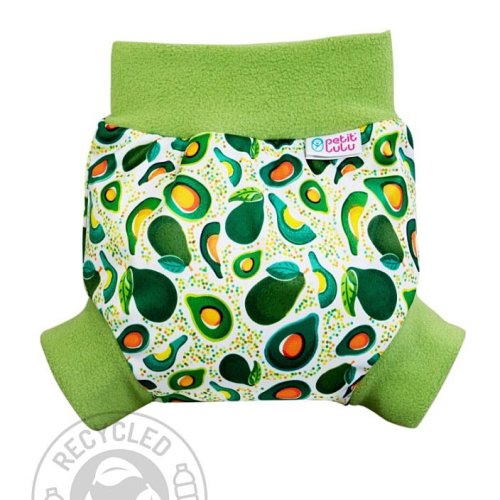 Petit Lulu natahovací Pull-up svrchní kalhotky - Avokádo - Velikost: S