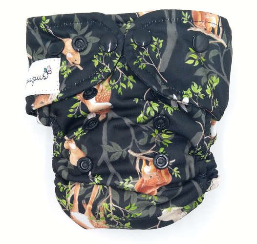 Pupus AIO Mini One size na PAT - Night in the forest