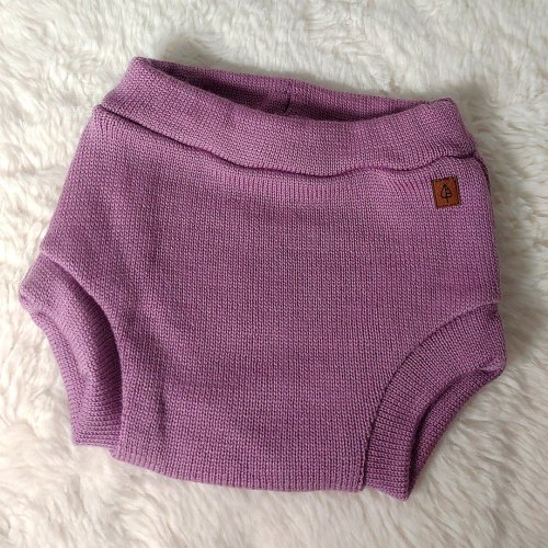 Magabi Nishove merino, natahovací vlňáčky ze silnějšího merina - Šeřík - Velikost: M