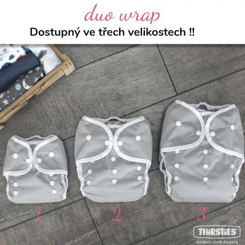 Thirsties Duo Wrap na PAT, size 1 - Floribunda