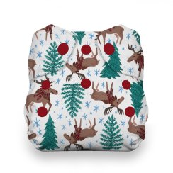Thirsties Natural Newborn AIO na PAT - Merry Moose