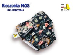 Kokosi kapsová plena Bambus Mini One Size - Monkeys