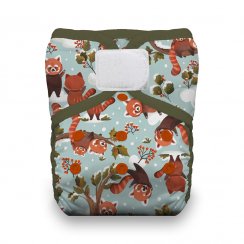 Thirsties One Size Pocket Diaper na SZ - Red Panda