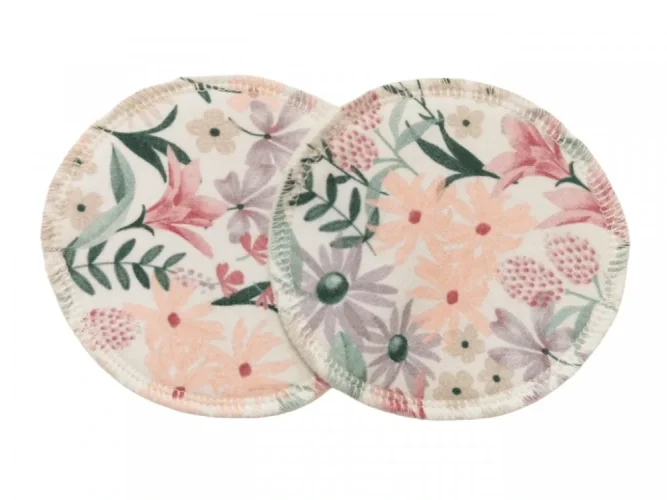 Breberky BIO vložky do podprsenky (BioBavlna) - Divoké květy