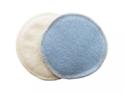 Breberky BIO vložky do podprsenky (Bavlněné PUL froté) - Modré