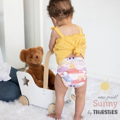 Thirsties Duo Wrap na SZ, size 2 - Sloth Life