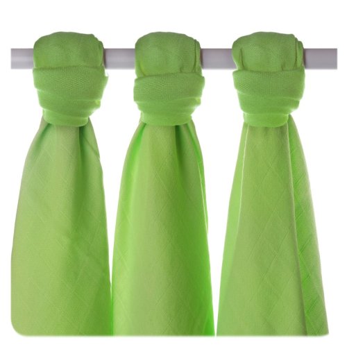Kikko Dětské bambusové pleny XKKO BMB 70x70cm - Lime 3Ks