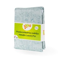 Kikko XKKO Pratelná přebalovací podložka 50x70cm - Safari Granite Green