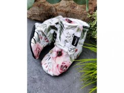 Vysoké capáčky s microfleesem - Rosantic