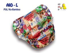 Kokosi AIO Pants velikost L - Domky