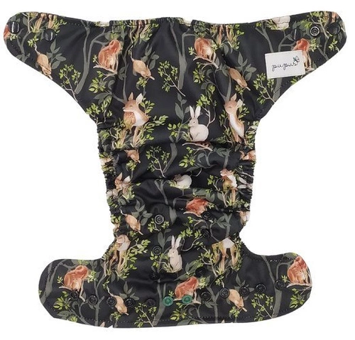 Pupus kapsová plena Bavlněná One Size - Night in the forrest