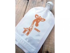 Domky plnitelná kapsička - Žirafa 140 ml - 1 ks