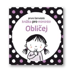 První černobílá knížka pro miminko - Obličej