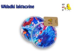 Kokosi kojící vložky do podprsenky (PUL) - Ink