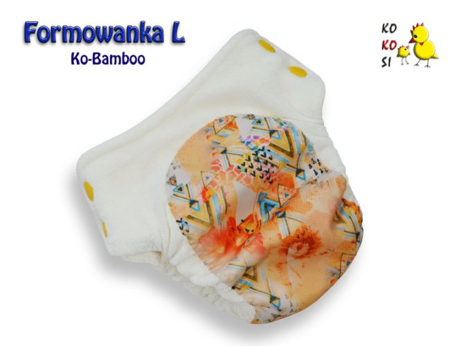Kokosi kalhotková plena Pants, Bambus velikost L - Bohemian