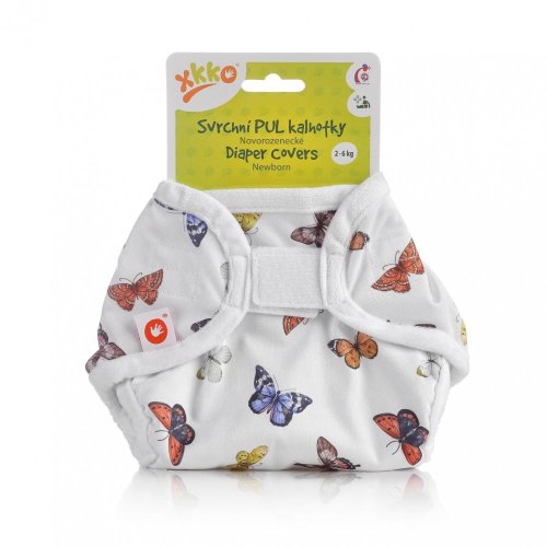 XKKO Svrchní PUL kalhotky Newborn - Butterflies