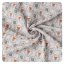 Kikko Biobavlněná plena XKKO Organic 120x120 Fox&Raccoon
