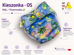 Kokosi kapsová plenka Coolmax One Size - Chameleoni