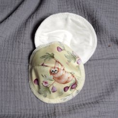 Joopppi tvarované kojící vložky z PUL - Lenochod ve dne