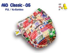 Kokosi AIO One size Ko-Bamboo - Domky