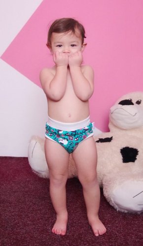 Petit Lulu tréninkové kalhotky - Mlsné pandy - Velikost: L