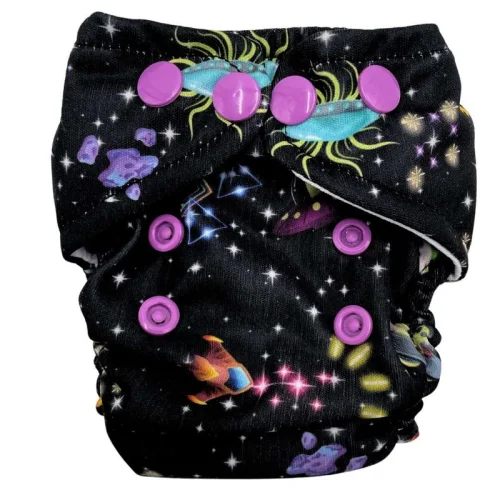 Pupus svrchní kalhotky Newborn - Space