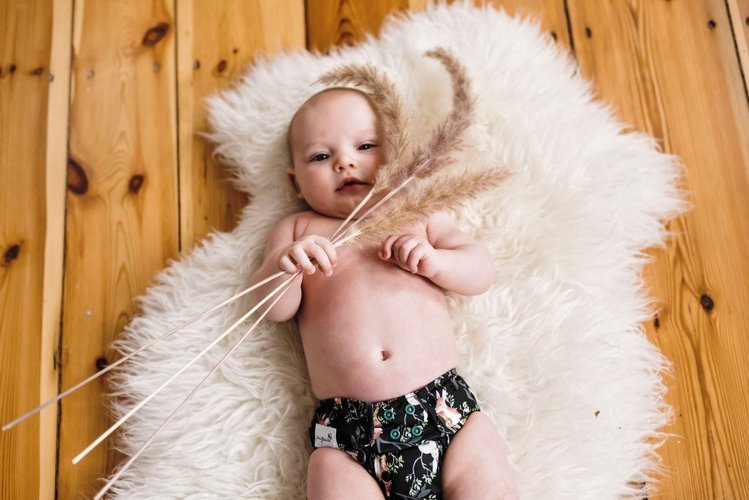 Pupus AIO One size na PAT - Night in the forest