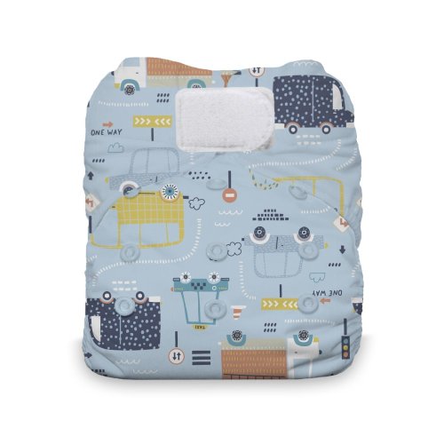 Thirsties Natural One size AIO na SZ - Traffic Jam