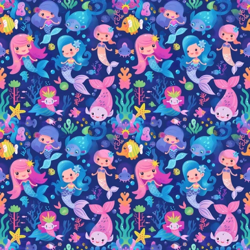 Pupus tréninkové kalhotky, coolmax - Mermaids - Velikost: M