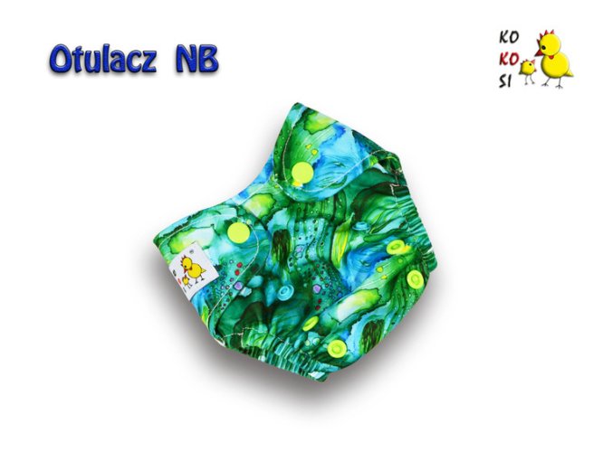 Kokosi svrchní kalhotky Newborn - Mořské řasy