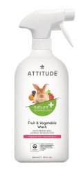 ATTITUDE čistící prostředek na ovoce a zeleninu bez vůně 800 ml