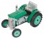 Kovap traktor Zetor červený - plastové disky - Varianta: Zelená