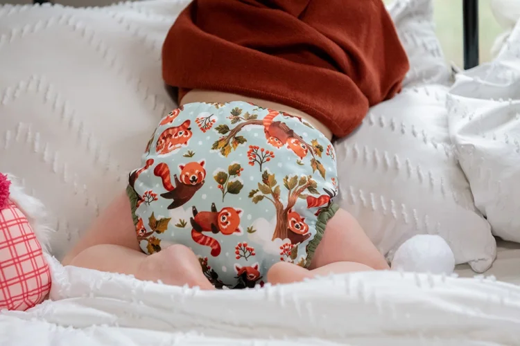 Thirsties Natural Newborn AIO na SZ - Red Panda