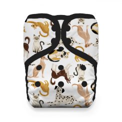 Thirsties One Size Pocket Diaper na PAT - Pawsitive Pals